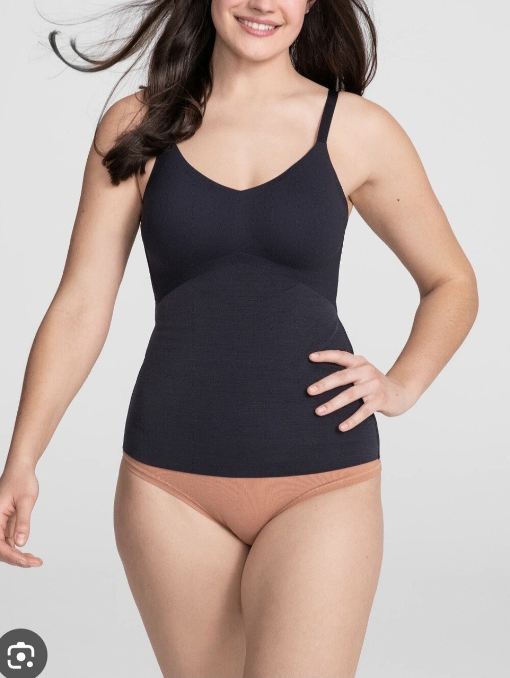 Honeylove Liftwear Cami Targeted Compression Built In Bra Large